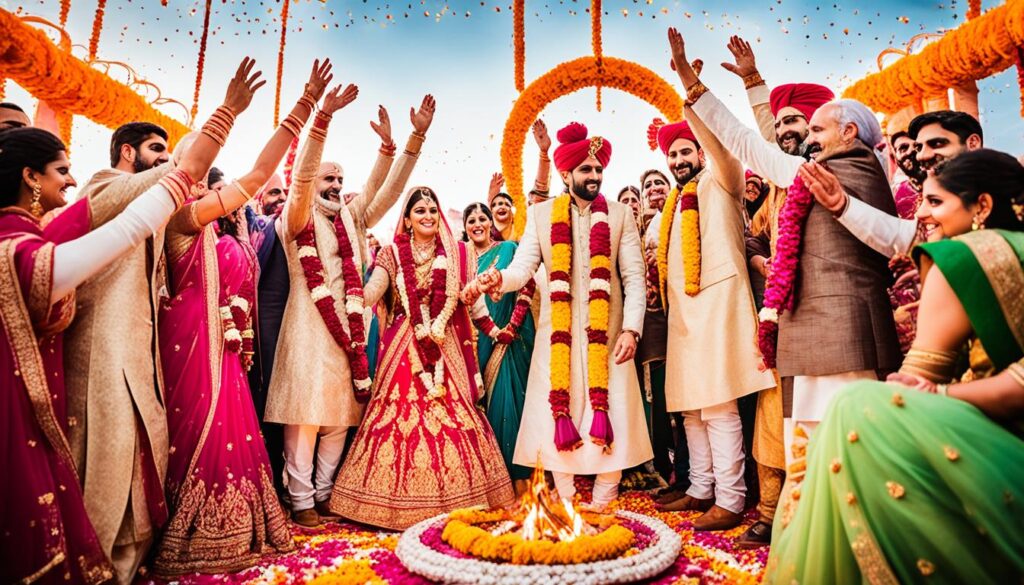 Indische Hochzeit