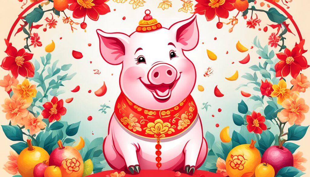 Chinesisches Jahr des Schweins