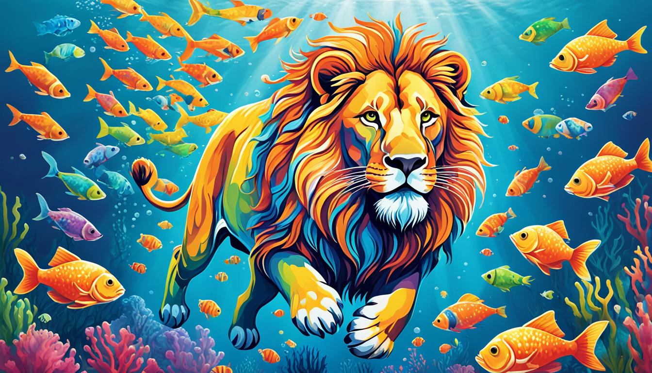 Löwe und Fische Symbolik einer tiefen Verbindung