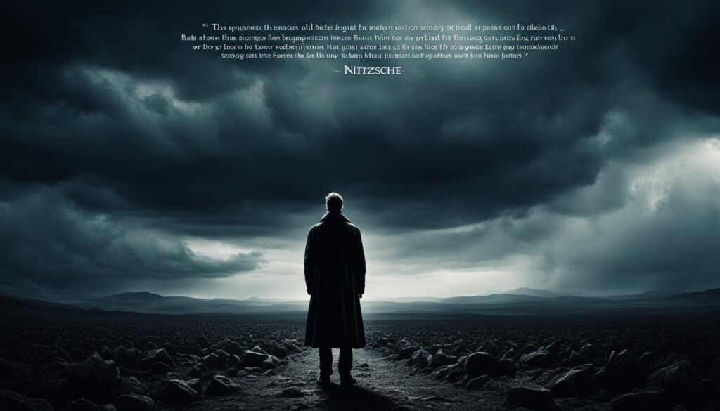 Nietzsche Zitate über Glück und Leid