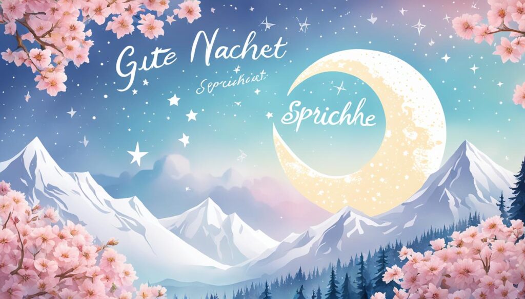 Süße Gute-Nacht-Sprüche für Herz und Seele