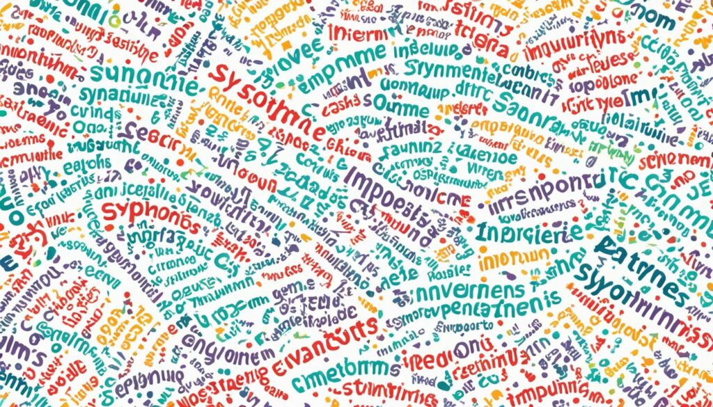 Synonyme implementierung