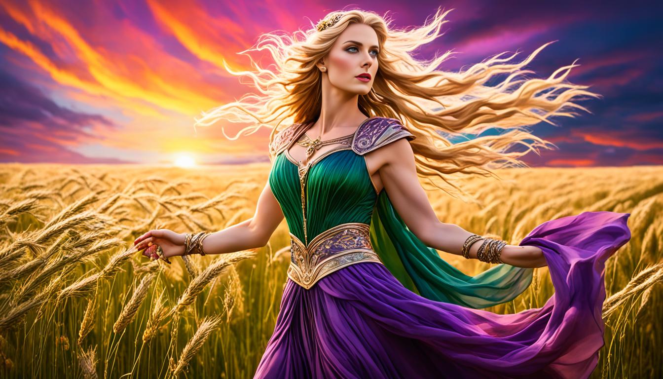 Freya (Freyja) die mächtige nordische Göttin der Liebe