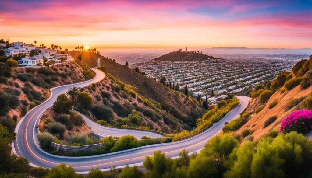 Mulholland Drive Los Angeles