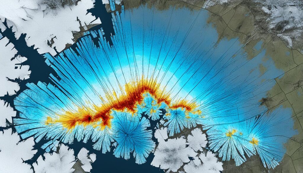 Satellitenbilder zur Permafrostüberwachung