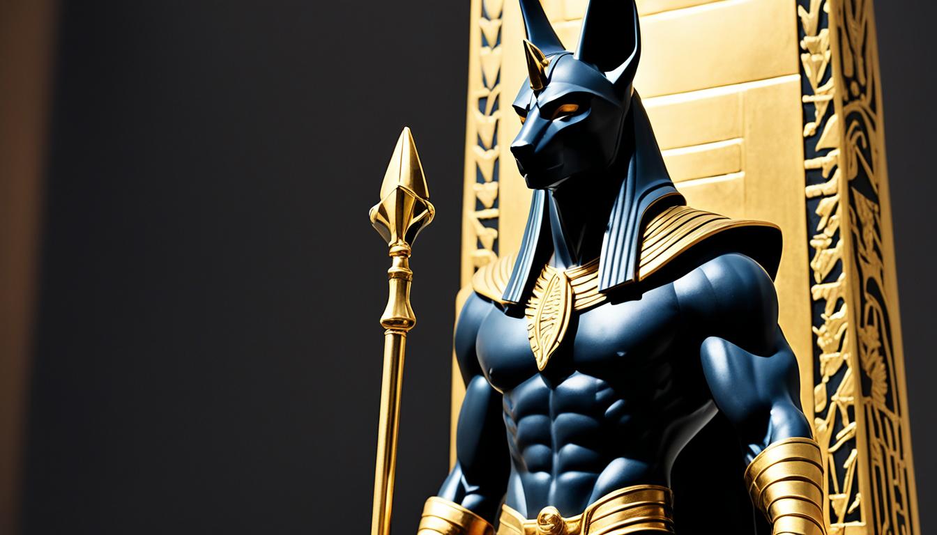 Yuuming Anubis Weinregal Aus Harz – Antike ägyptische Gottheit Als Weinflaschenhalter & Deko