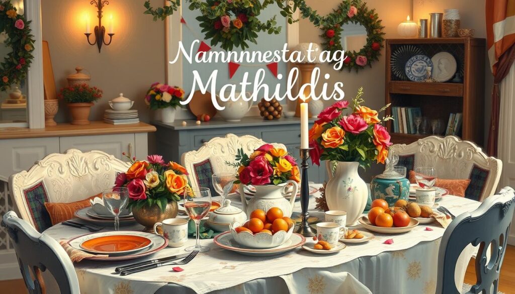 Namenstag Feierlichkeiten