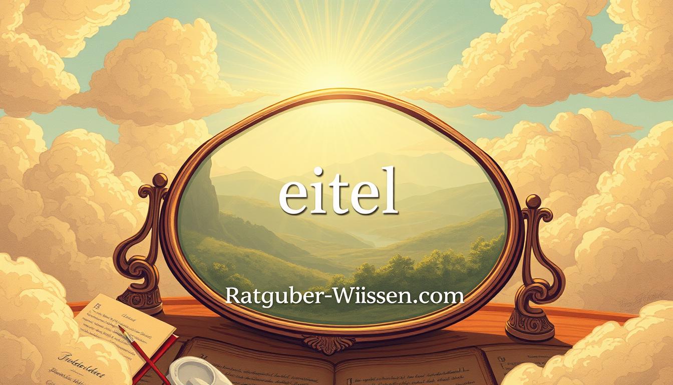 Redewendung eitel Sonnenschein erklärt