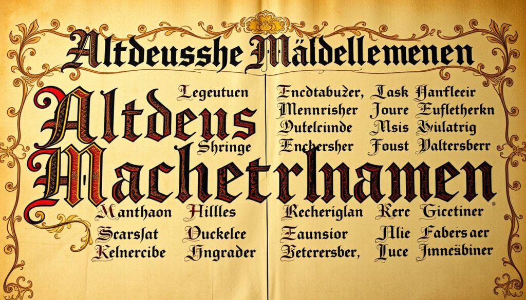 Altdeutsche Mädchennamen