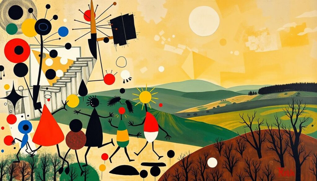 Joan Miró und die Kunstbewegungen