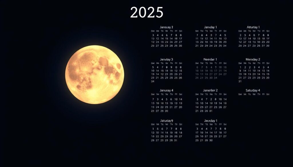 Vollmond-Kalender 2025