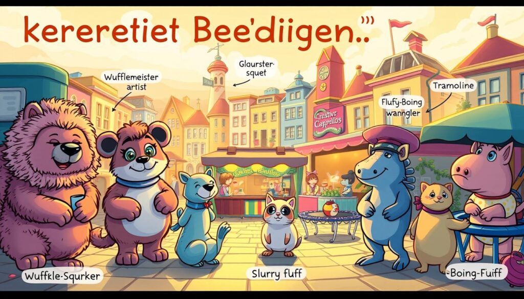kreative Bezeichnungen