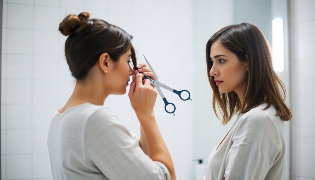 Haare selber schneiden Tipps