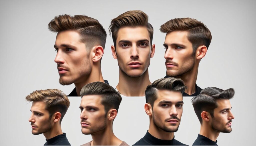 Männerfrisuren mittellang für verschiedene Gesichtsformen