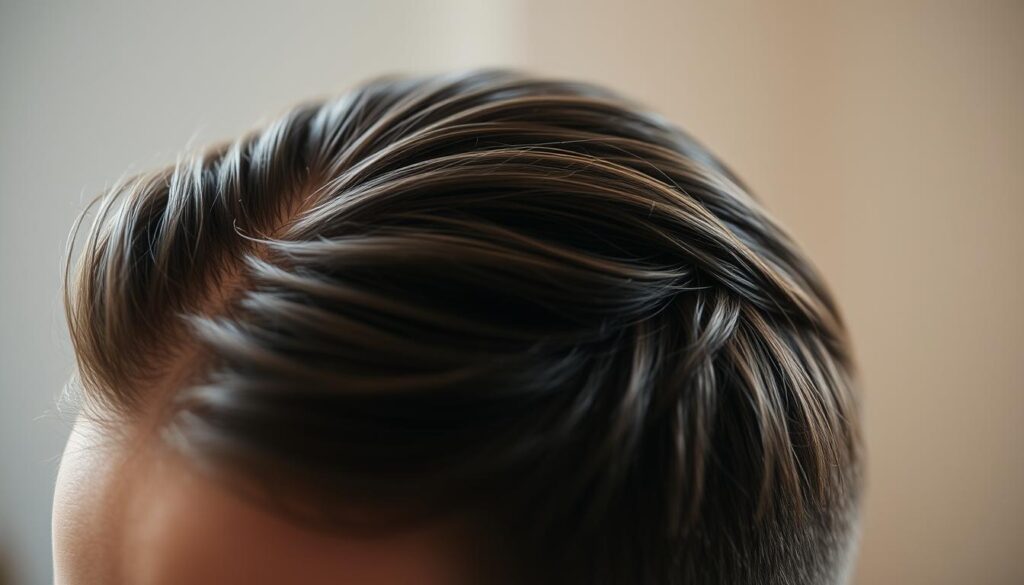 Pflege der Haare bei Geheimratsecken