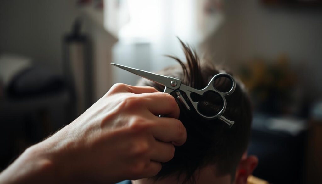haare selber schneiden