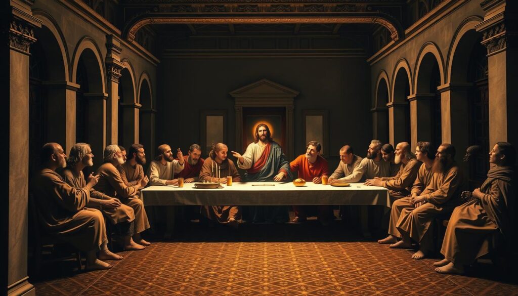 Das letzte Abendmahl von Leonardo da Vinci