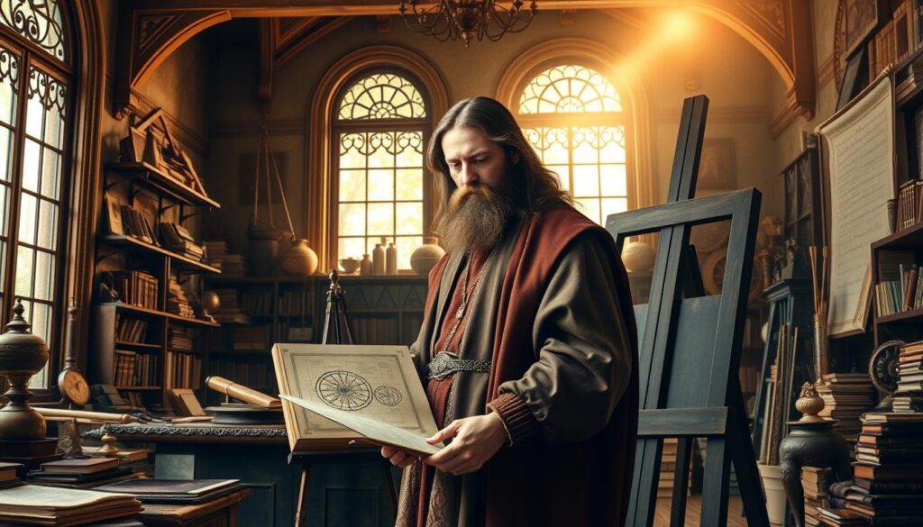 Leonardo da Vinci als Universalgelehrter