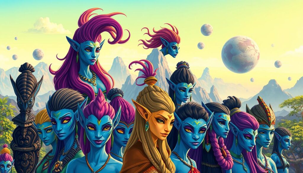 Avatar Frisurenideen