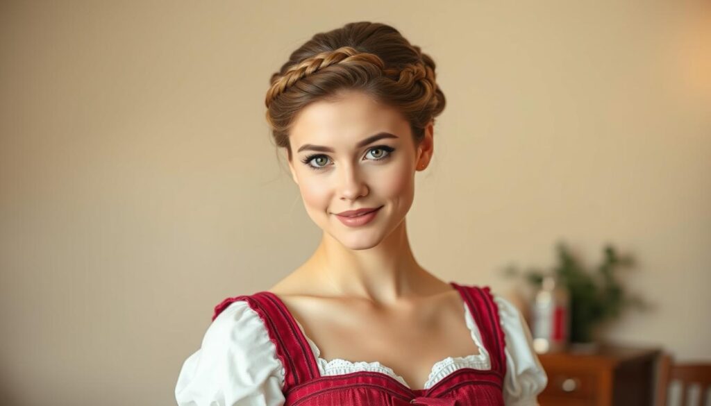 dirndl frisur