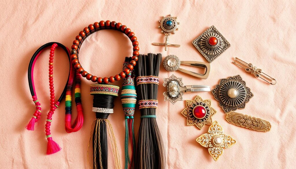 ethnische Haarspangen