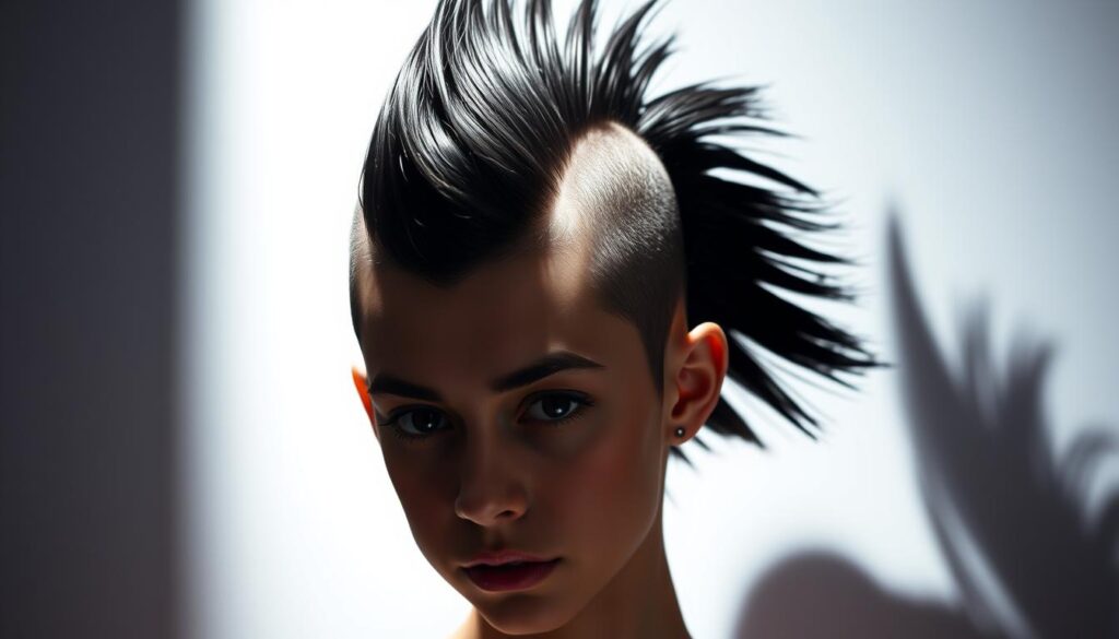 mohawk frisur