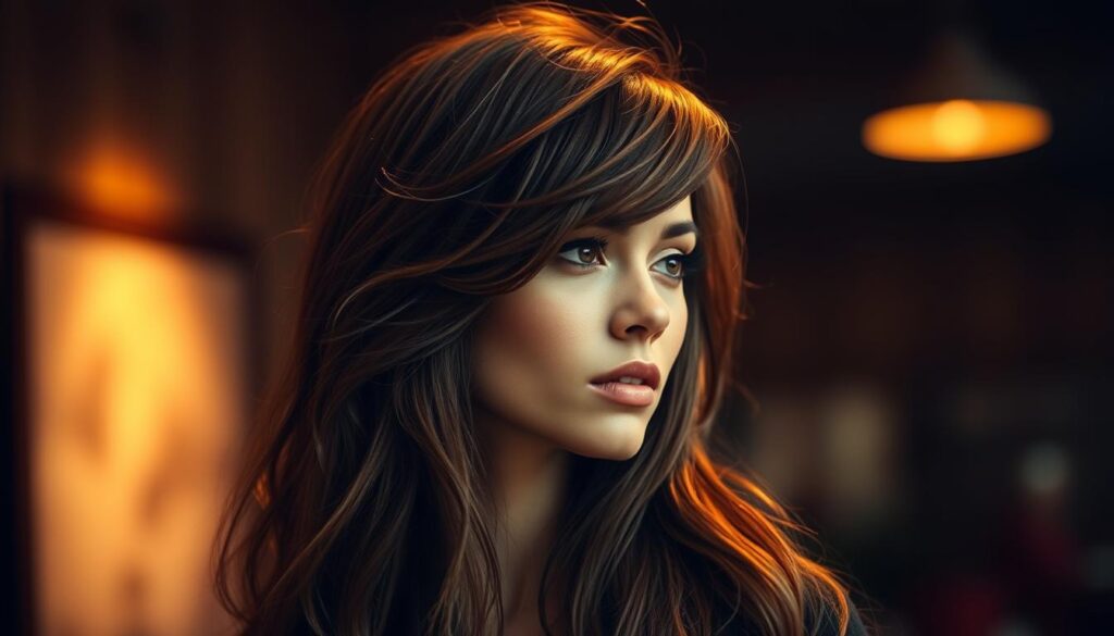 wolf cut für lange Haare wolf cut für lange Haare