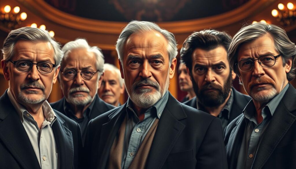 männliche Ikonen der deutschen Schauspielkunst