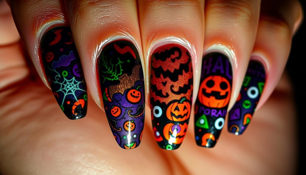Kreative Halloween Nägel Designs Kreative Halloween Nägel Designs