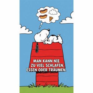 Freche Lebensweisheit Snoopy Spruche