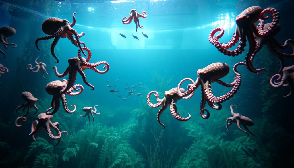 Altersspanne bei Kraken in Aquarien Altersspanne bei Kraken in Aquarien