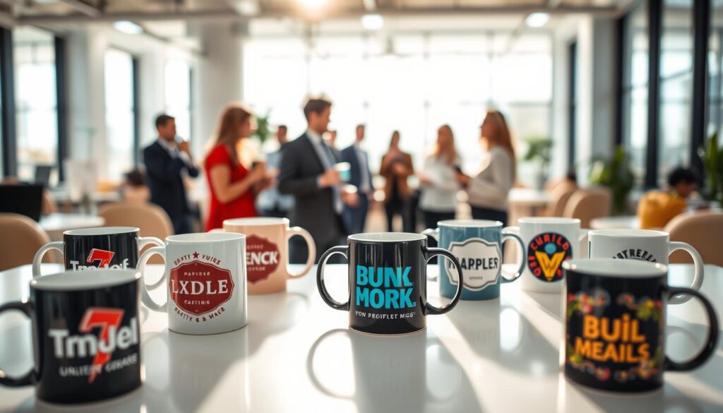 Bedruckte Tassen als Werbeidee in Social Media