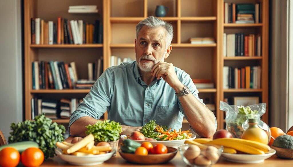 Ernährung bei männlicher Hormonumstellung