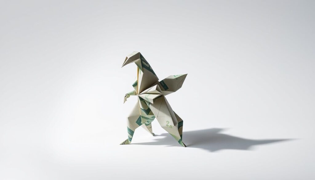 Geldschein Origami Fortgeschrittene