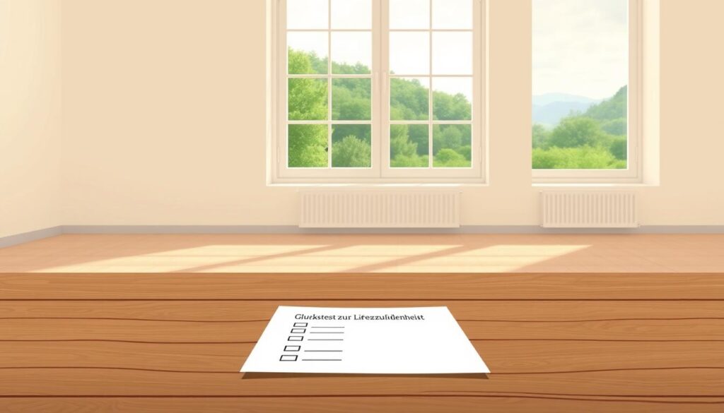 Glückstest zur Lebenszufriedenheit