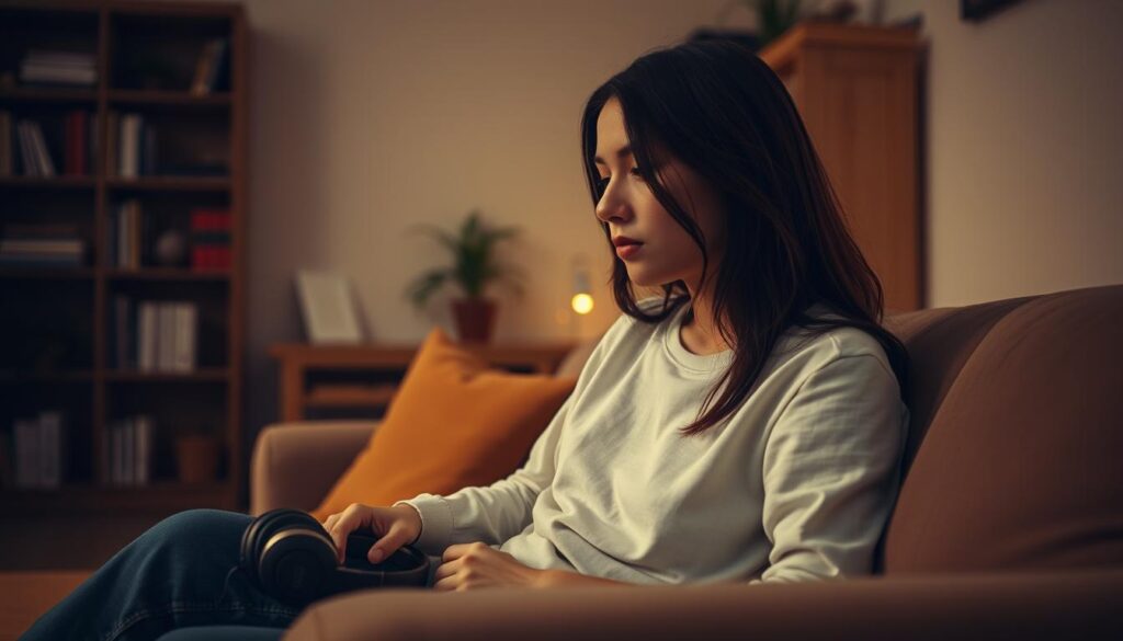 Musiktherapie bei melancholischen Gefühlen