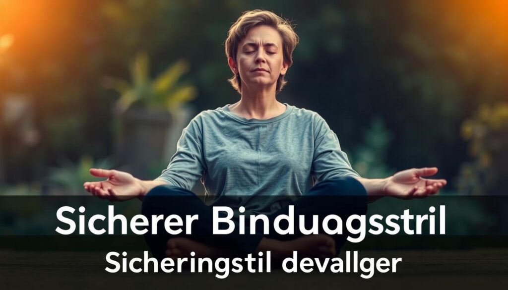 Sicherer Bindungsstil entwickeln