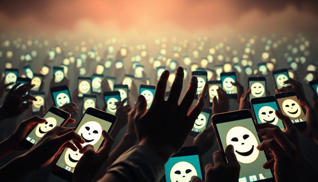 Toxische Positivität in sozialen Medien