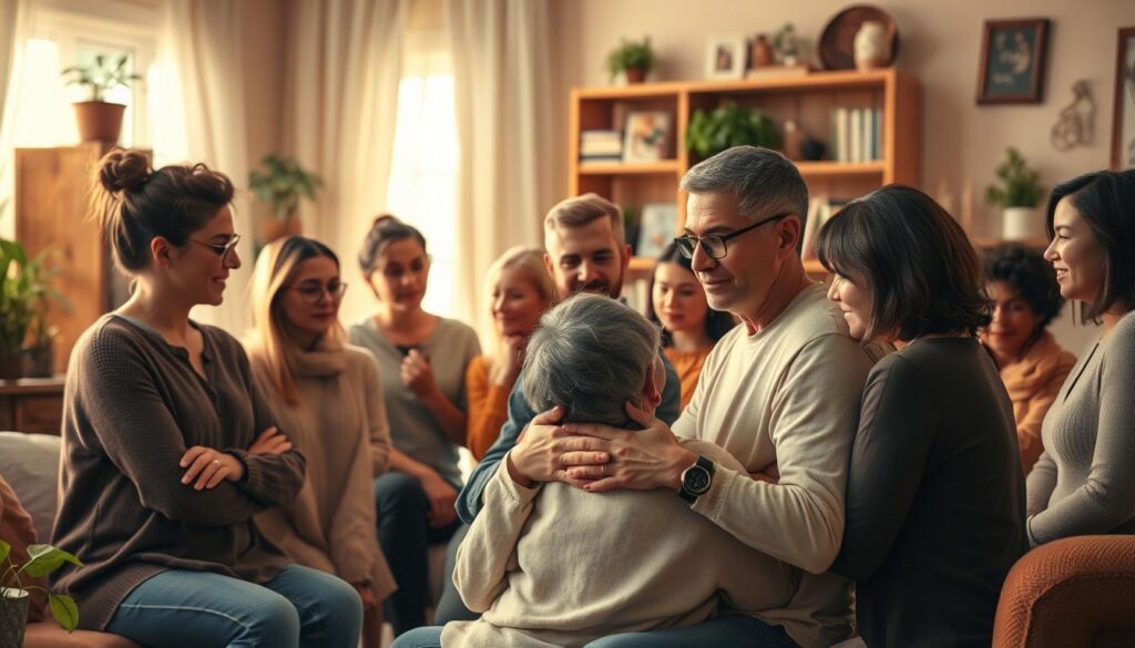 Trauerbewältigung Strategien durch soziale Unterstützung