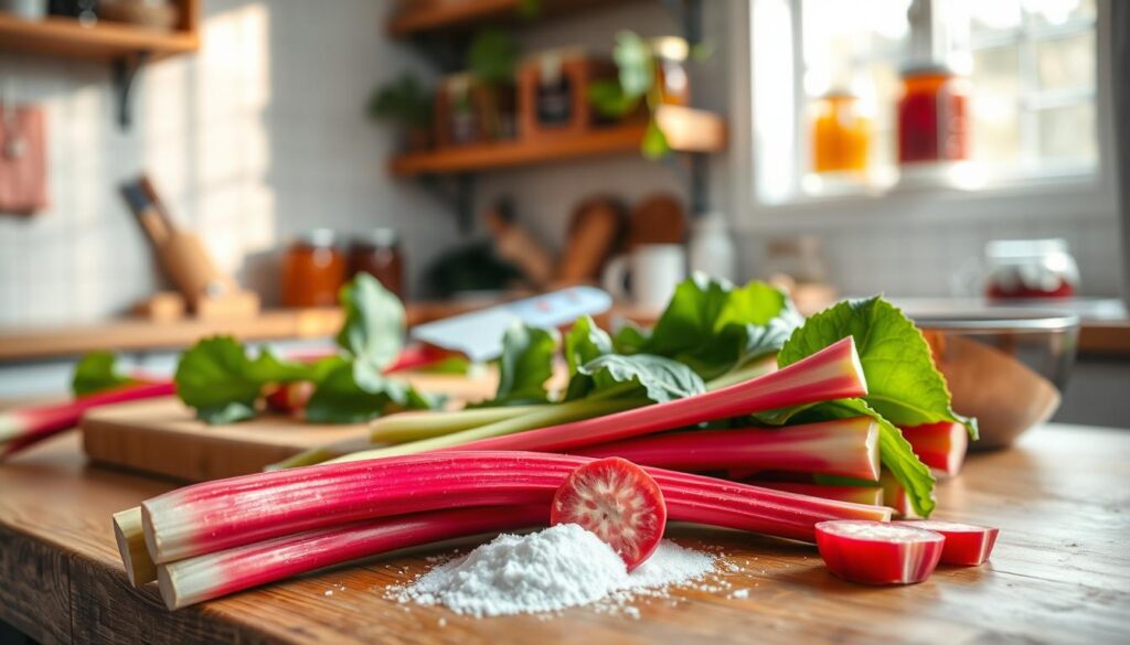 Rhabarber Zubereitung