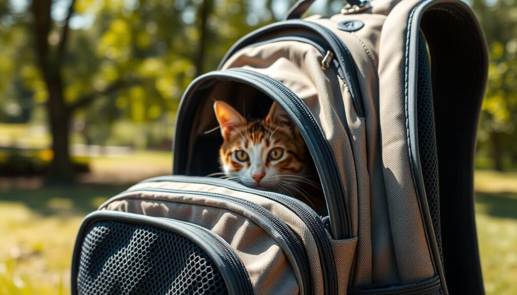 Katzentransport Backpack Materialqualität Katzentransport Backpack Materialqualität