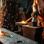 Eisen im Feuer haben